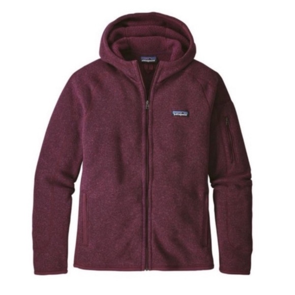 Patagonia Sweaters - Patagonia Better Sweater Zip Up Size XS Maroon Burgundy Chicory Red